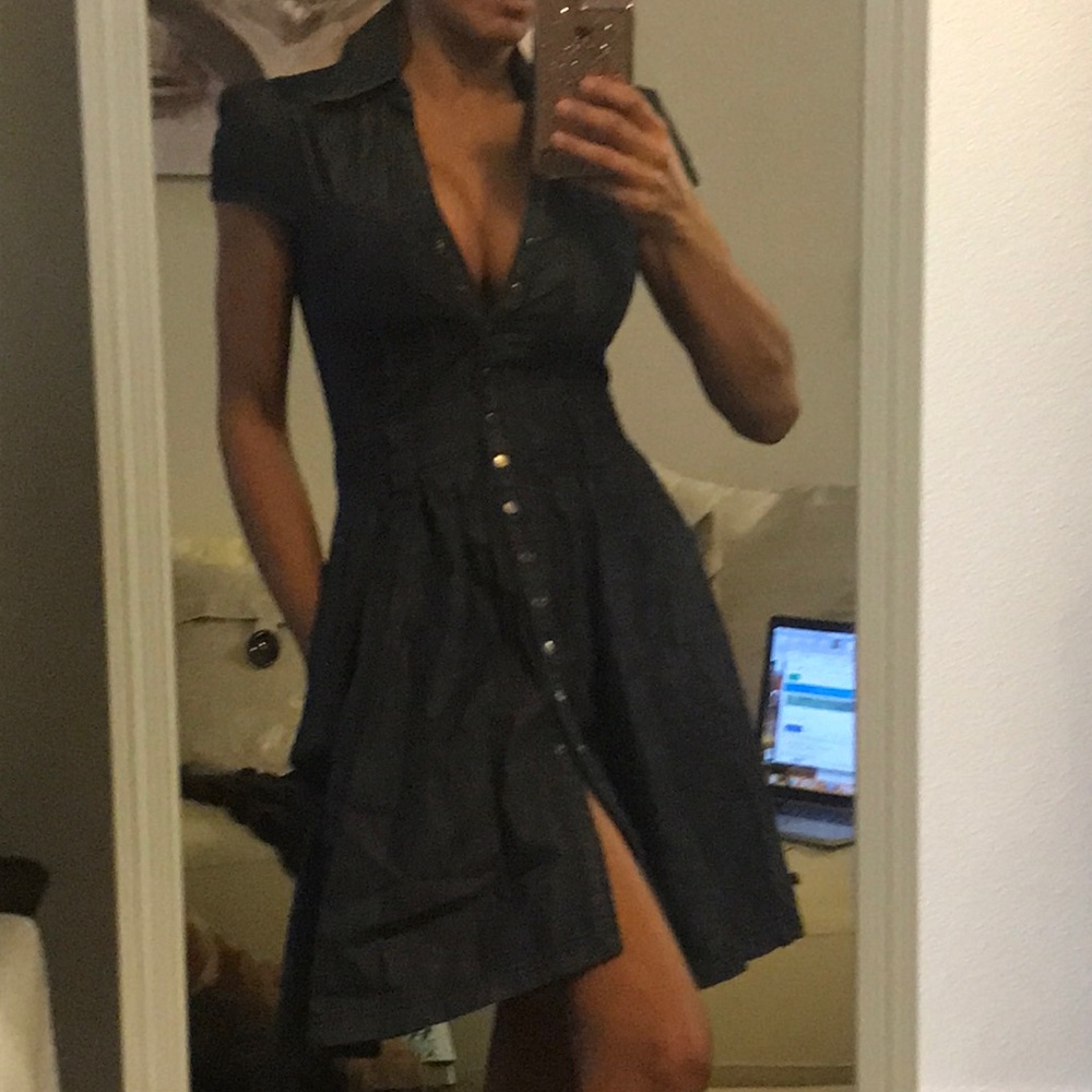 New cute jean dress